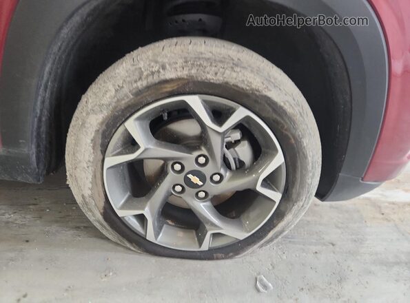 KL77LHEPXSC252959 2025 CHEVROLET TRAX Red 