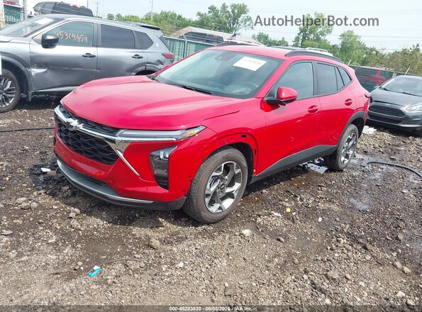 KL77LHEPXTC081521 2026 CHEVROLET TRAX Red Передня ліва чверть