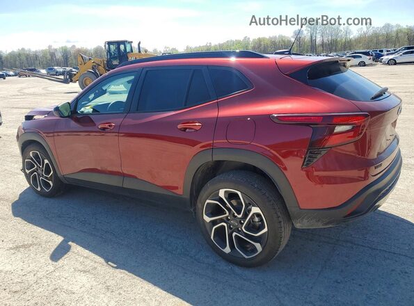 KL77LJE21RC033684 2024 CHEVROLET TRAX Burgundy Հետևի ձախ