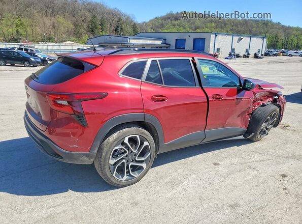 KL77LJE21RC033684 2024 CHEVROLET TRAX Burgundy Հետևի աջ