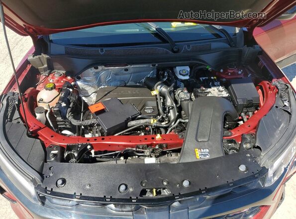 KL77LJE21RC033684 2024 CHEVROLET TRAX Burgundy Շարժիչի բաժամունքի տեսք