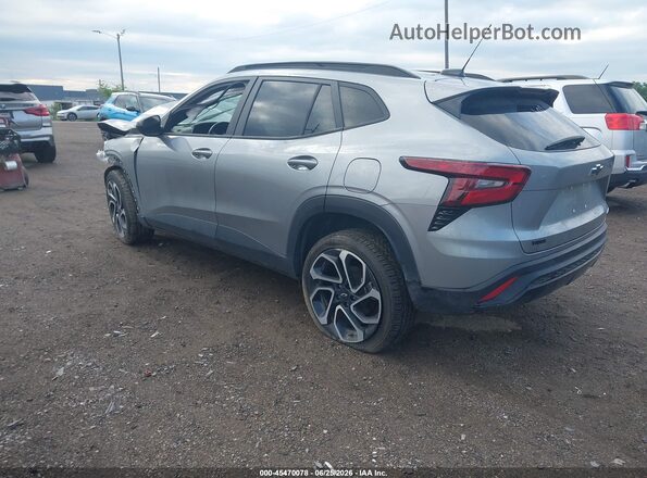 KL77LJE21RC034334 2024 CHEVROLET TRAX Gray Trasero izquierdo