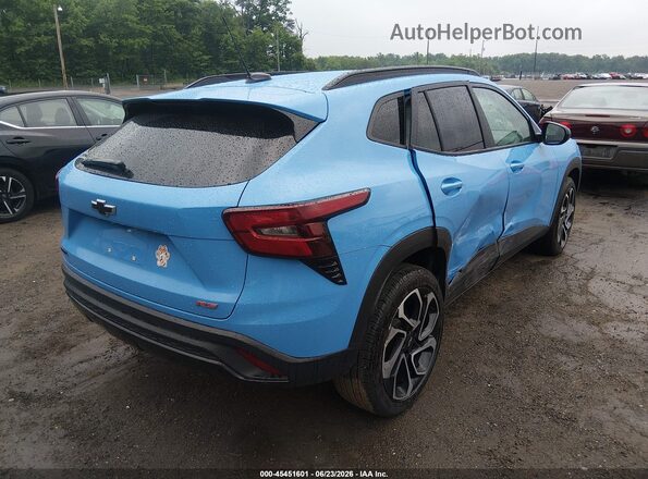 KL77LJE21RC127130 2024 CHEVROLET TRAX Blue Rear right