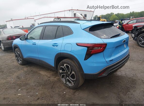 KL77LJE21RC127130 2024 CHEVROLET TRAX Blue Rear left