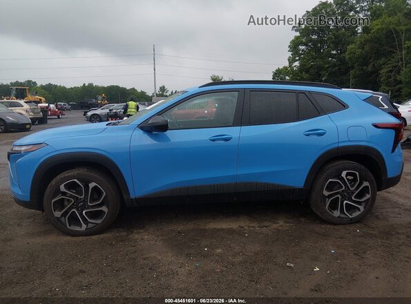 KL77LJE21RC127130 2024 CHEVROLET TRAX Blue 360 interior view