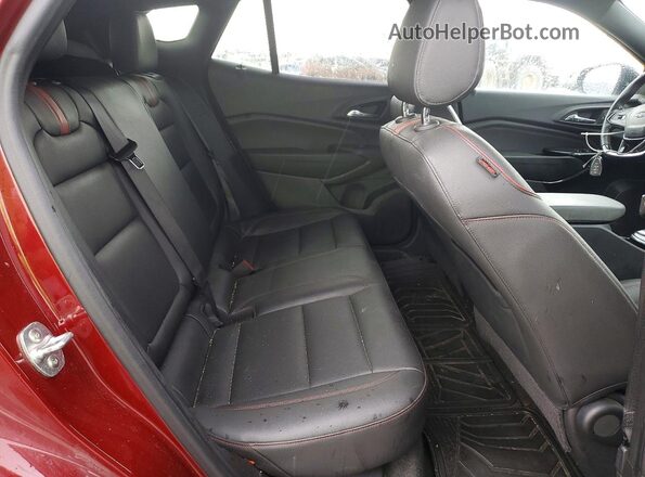 KL77LJE21RC144414 2024 CHEVROLET TRAX Red Vista interior trasera