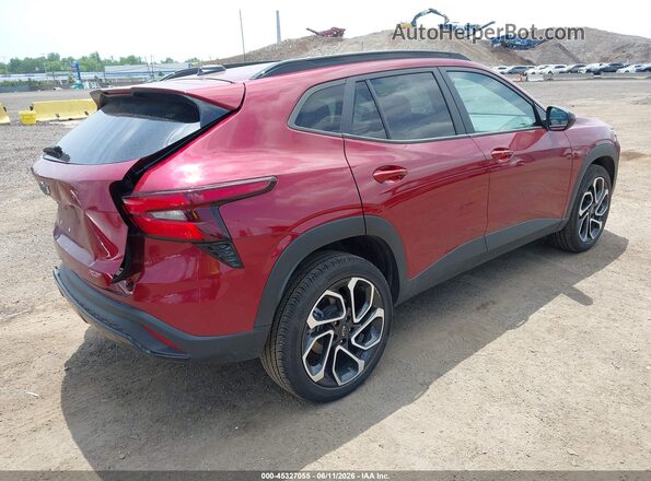 KL77LJE22RC214518 2024 CHEVROLET TRAX Maroon Հետևի աջ