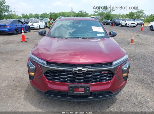 KL77LJE22RC214518 2024 CHEVROLET TRAX Maroon Սարքավորումների վահանակի տեսք