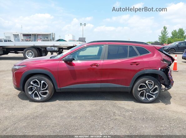 KL77LJE22RC214518 2024 CHEVROLET TRAX Maroon Սալոնի 360 աստիճան տեսք