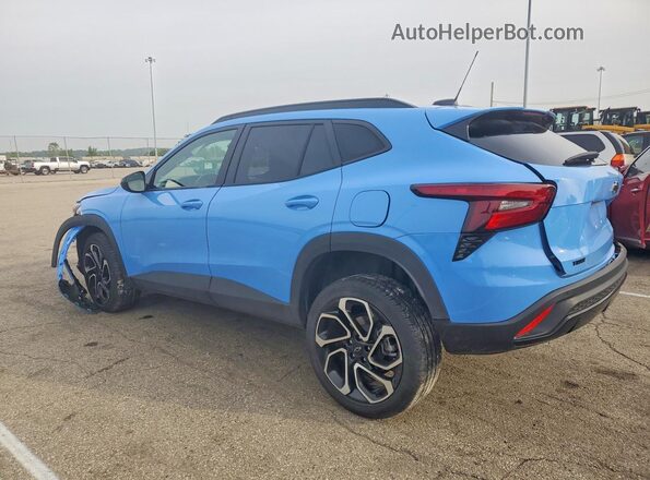 KL77LJE23RC215712 2024 CHEVROLET TRAX Синий Задняя левая четверть