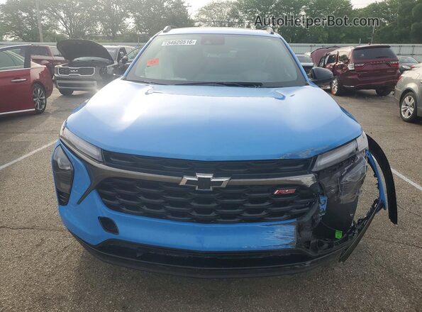 KL77LJE23RC215712 2024 CHEVROLET TRAX Синий Вид спереди