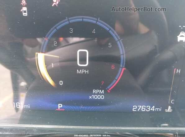 KL77LJE25RC128491 2024 CHEVROLET TRAX Gray უკანა სავარძლების ხედი