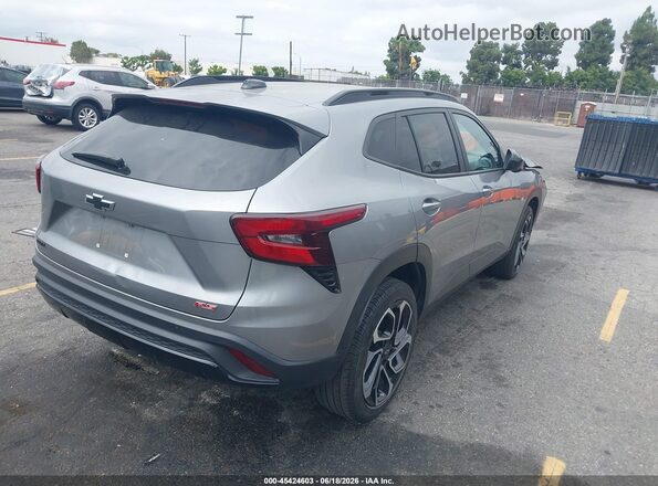 KL77LJE25RC128491 2024 CHEVROLET TRAX Gray უკანა მარჯვენა