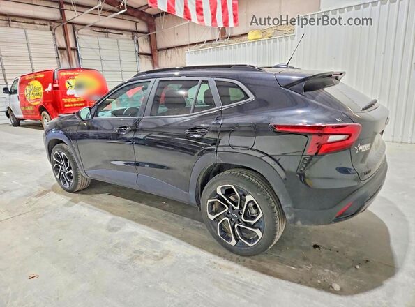 KL77LJE25RC132802 2024 CHEVROLET TRAX Черный Задняя левая четверть
