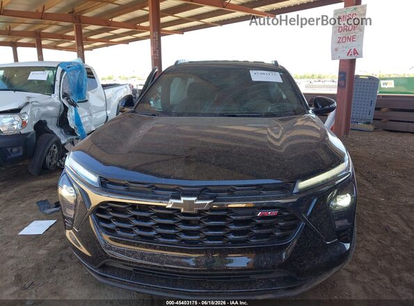 KL77LJE25RC167033 2024 CHEVROLET TRAX Black Front view