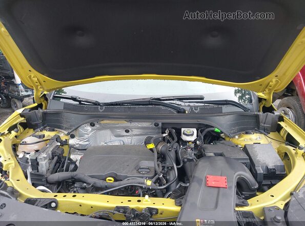 KL77LJE25RC193020 2024 CHEVROLET TRAX Yellow Rear view