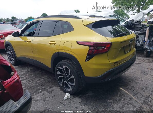 KL77LJE25RC193020 2024 CHEVROLET TRAX Yellow Rear left