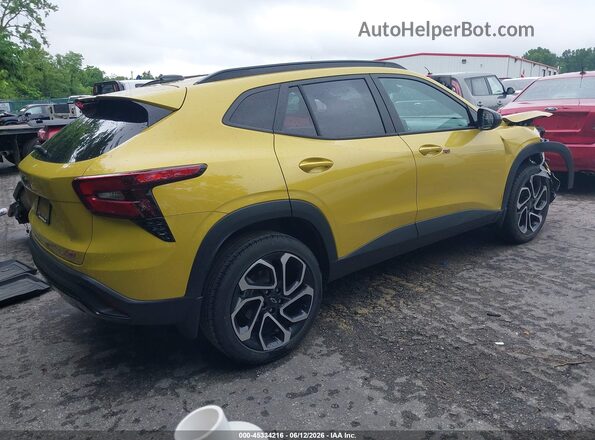 KL77LJE25RC193020 2024 CHEVROLET TRAX Yellow Rear right