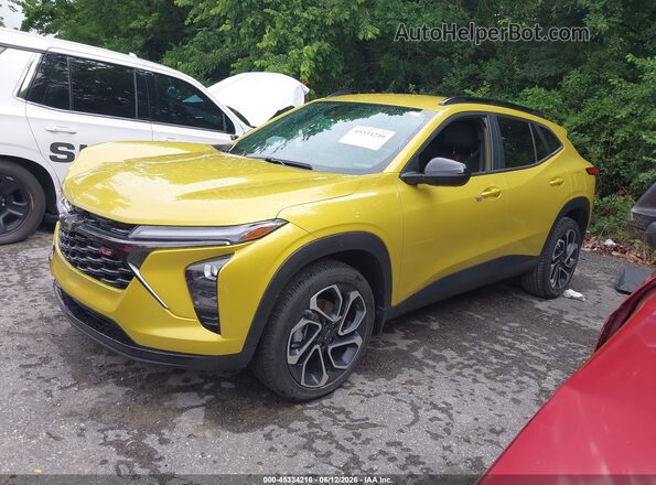 KL77LJE25RC193020 2024 CHEVROLET TRAX Yellow Front left