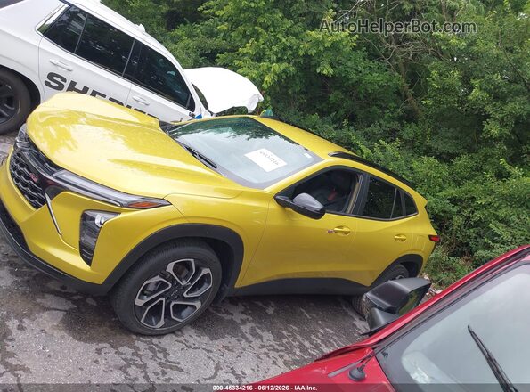 KL77LJE25RC193020 2024 CHEVROLET TRAX Yellow 