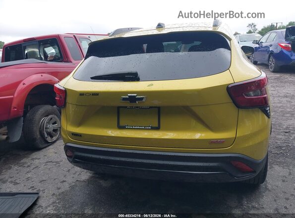 KL77LJE25RC193020 2024 CHEVROLET TRAX Yellow 