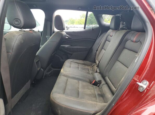 KL77LJE27RC016985 2024 CHEVROLET TRAX Темно-бордовый Вид задней части салона