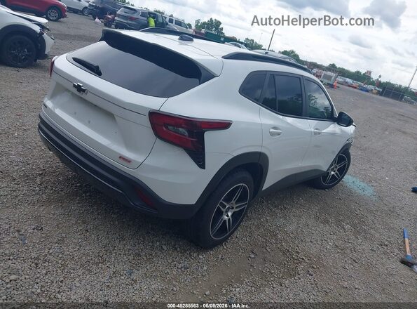 KL77LJE27RC079827 2024 CHEVROLET TRAX White Задня права чверть