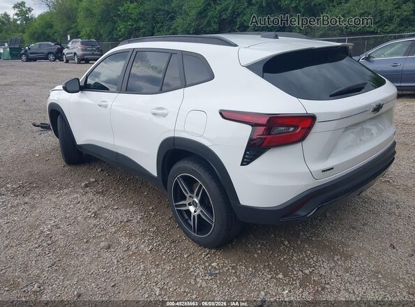 KL77LJE27RC079827 2024 CHEVROLET TRAX White Задня ліва чверть