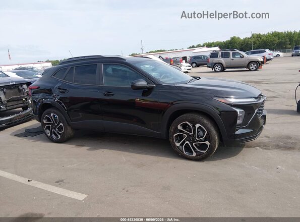 KL77LJE27RC094926 2024 CHEVROLET TRAX Black Vista del cuadro de instrumentos