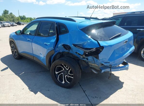 KL77LJE28RC092344 2024 CHEVROLET TRAX Blue Trasero izquierdo