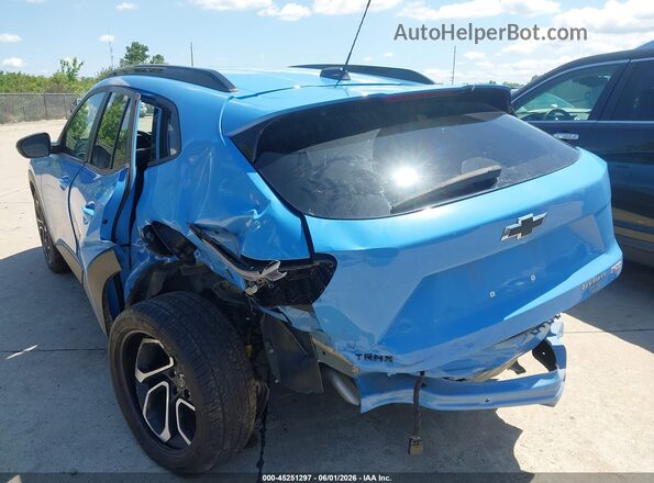 KL77LJE28RC092344 2024 CHEVROLET TRAX Blue Vista frontal