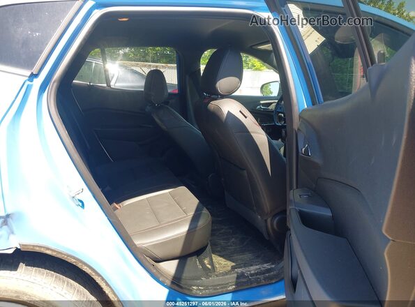KL77LJE28RC092344 2024 CHEVROLET TRAX Blue Vista de la etiqueta del VIN