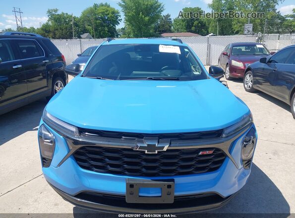 KL77LJE28RC092344 2024 CHEVROLET TRAX Blue Vista interior trasera