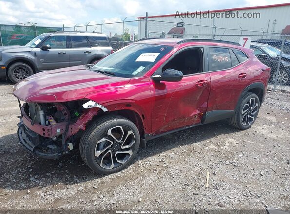 KL77LJE2XRC101268 2024 CHEVROLET TRAX Red Przód lewy