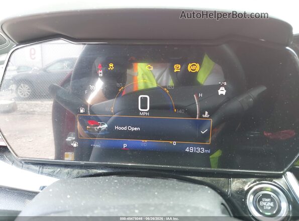 KL77LJE2XRC101268 2024 CHEVROLET TRAX Red Widok tylnych siedzeń