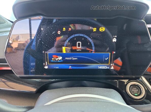 KL77LJE2XRC144198 2024 CHEVROLET TRAX Синий Вид щитка приборов