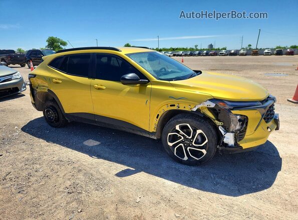 KL77LJE2XRC166251 2024 CHEVROLET TRAX Yellow Przód prawy