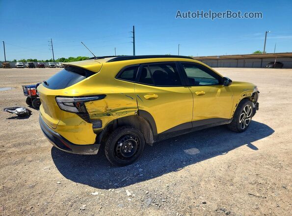 KL77LJE2XRC166251 2024 CHEVROLET TRAX Yellow Tył prawy