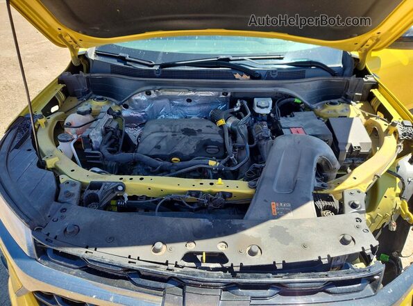 KL77LJE2XRC166251 2024 CHEVROLET TRAX Yellow Widok komory silnika