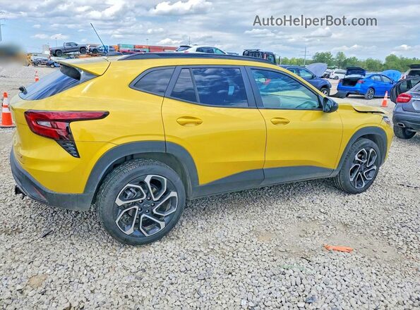 KL77LJE2XRC193269 2024 CHEVROLET TRAX Yellow 