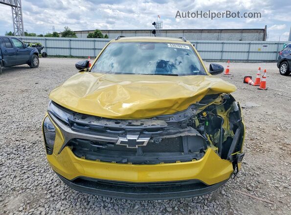 KL77LJE2XRC193269 2024 CHEVROLET TRAX Yellow 