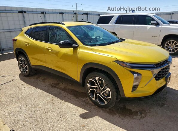 KL77LJEP0SC003688 2025 CHEVROLET TRAX Yellow 