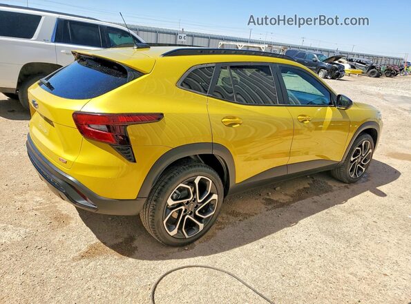 KL77LJEP0SC003688 2025 CHEVROLET TRAX Yellow 