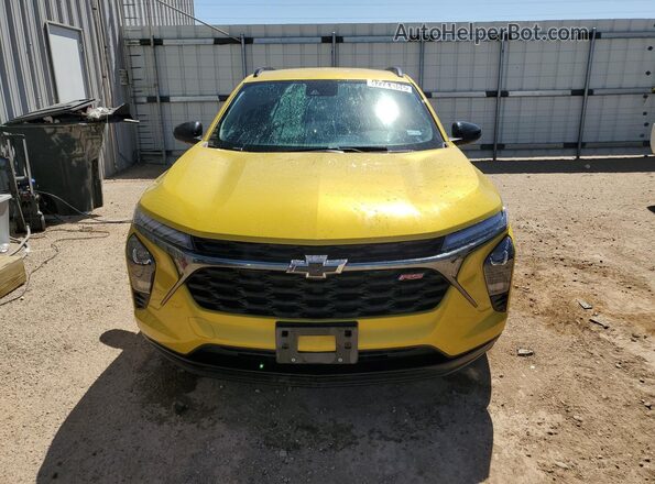 KL77LJEP0SC003688 2025 CHEVROLET TRAX Yellow 