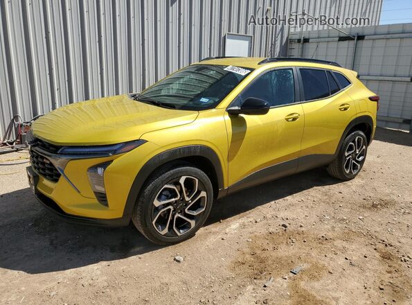KL77LJEP0SC003688 2025 CHEVROLET TRAX Yellow 
