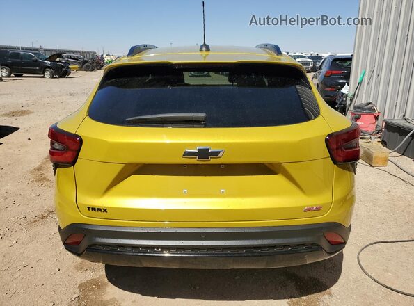 KL77LJEP0SC003688 2025 CHEVROLET TRAX Yellow 