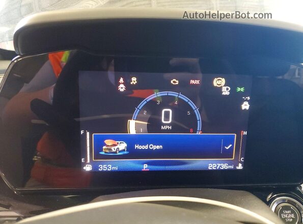KL77LJEP0TC000954 2026 CHEVROLET TRAX Black Vista del cuadro de instrumentos