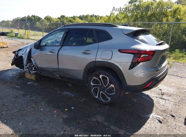 KL77LJEP1SC163658 2025 CHEVROLET TRAX Silver უკანა მარცხენა