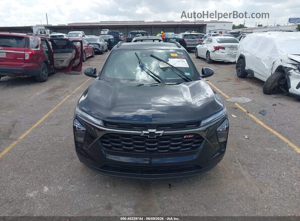 KL77LJEP1SC251190 2025 CHEVROLET TRAX Black Առջևի վահանակի տեսք