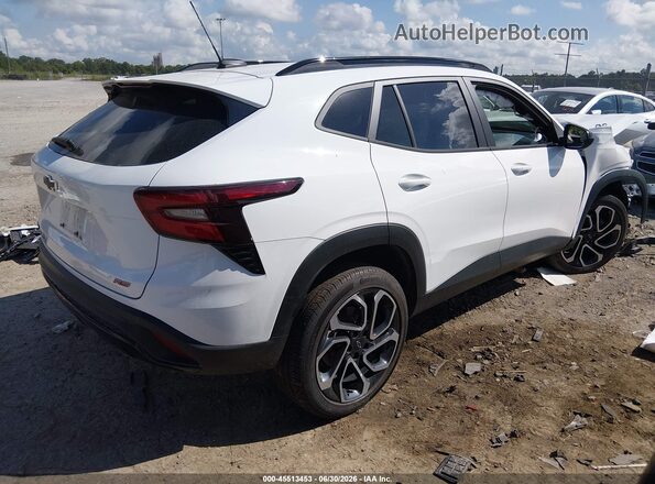 KL77LJEP2SC006138 2025 CHEVROLET TRAX White Rear right